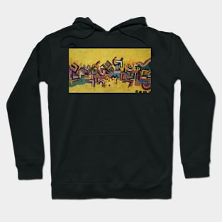 Sunny Beach Abstract Landscape Hoodie